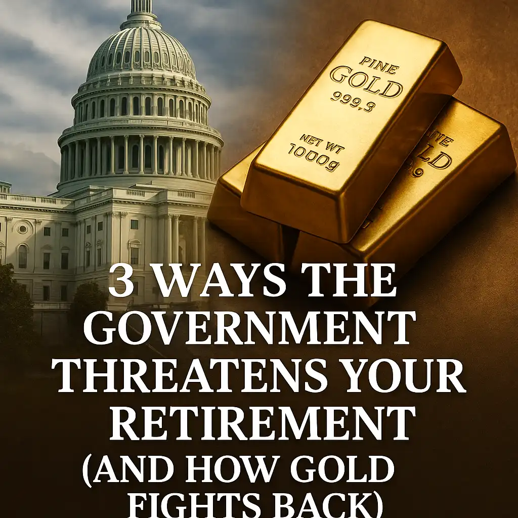 3 Ways the Government Threatens Your Retirement (and How Gold Fights Back)
